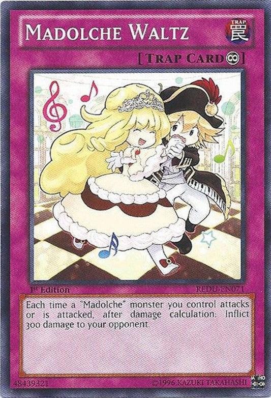 Madolche Waltz - REDU-EN071 - Common - Unlimited Edition - YuGiOh