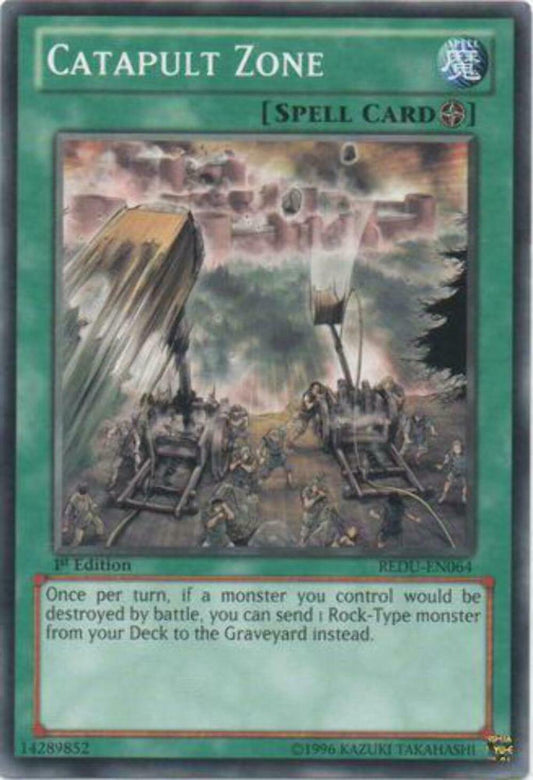 Catapult Zone - REDU-EN064 - Common - Mixed Editions - YuGiOh