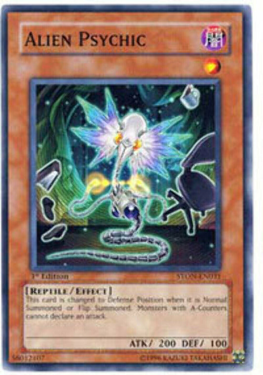 Alien Psychic - STON-EN031 - Common - Mixed Editions - YuGiOh