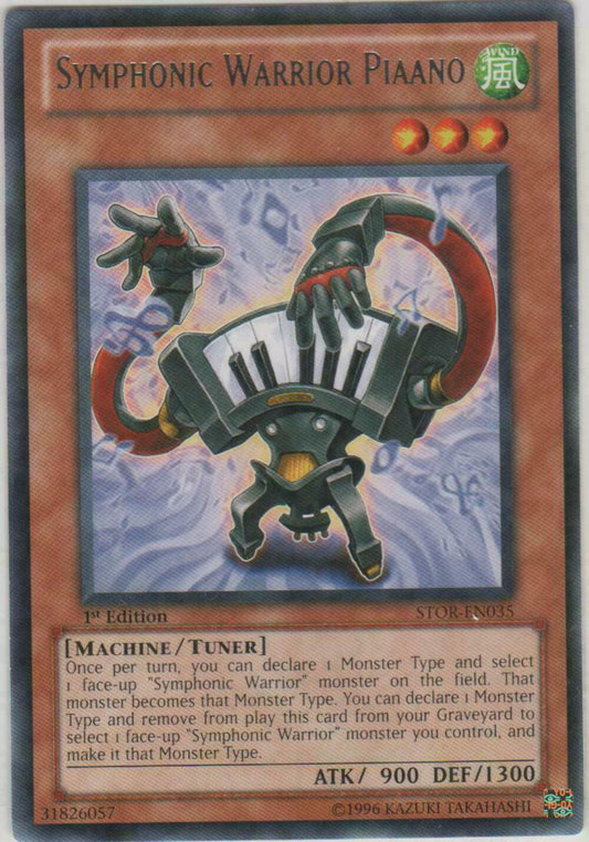 Symphonic Warrior Piaano - STOR-EN035 - Rare - Unlimited Edition - YuGiOh
