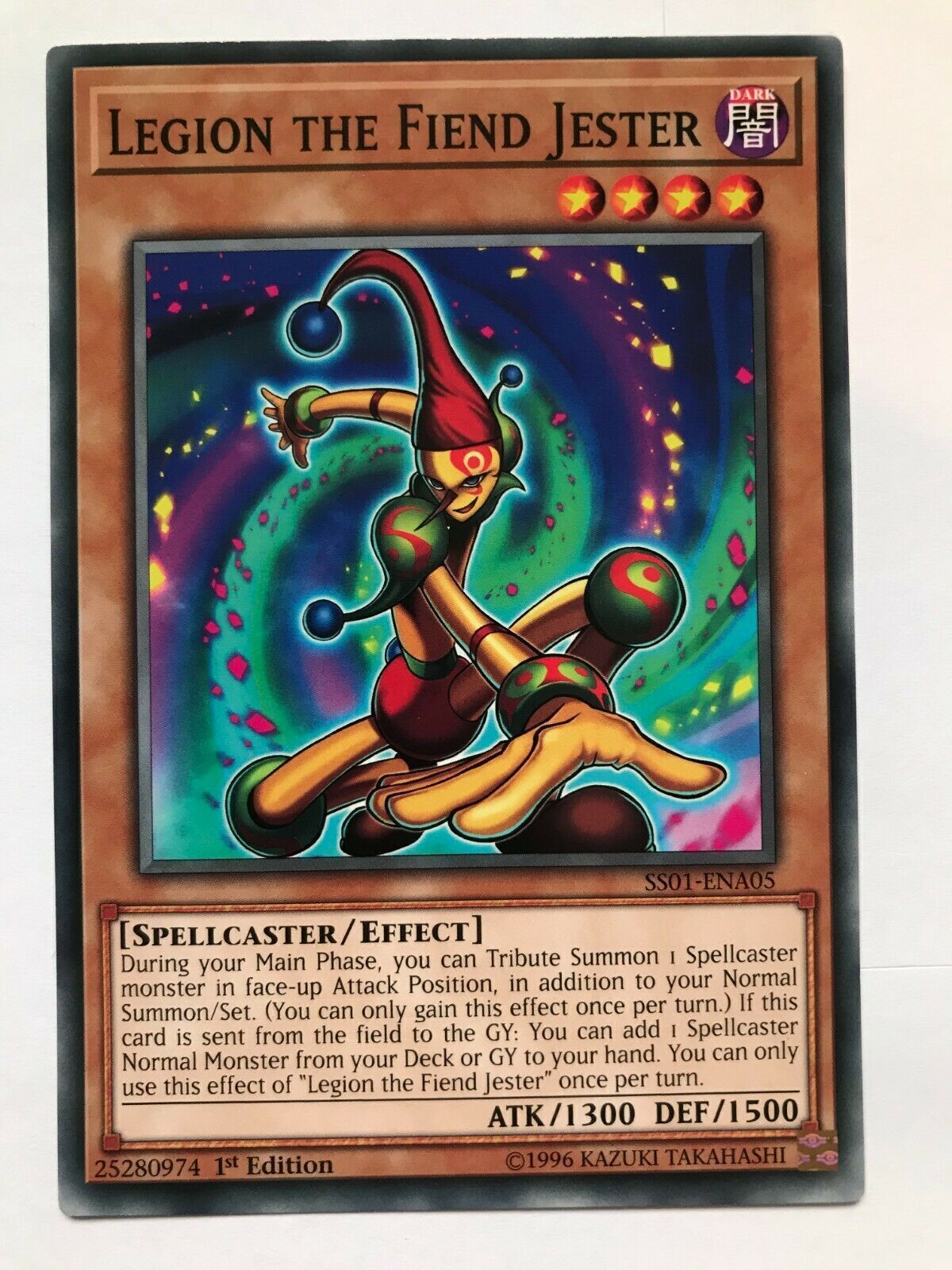 Legion The Fiend Jester - SS01-ENA05 - Common - 1st Edition - YuGiOh