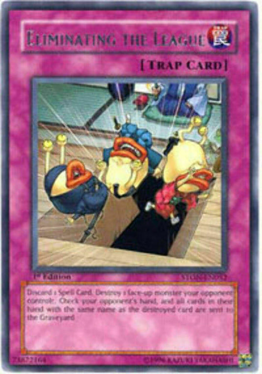 Eliminating the League - STON-EN052 - Rare - 1st Edition - YuGiOh