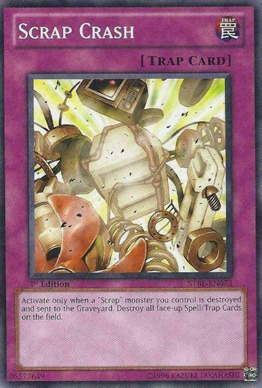 Scrap Crash - STBL-EN073 - Common - 1st Edition - YuGiOh