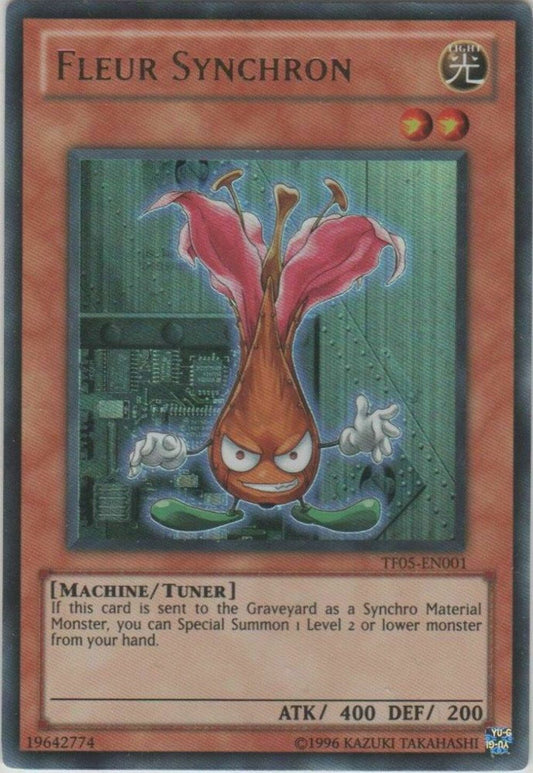 Fleur Synchron - TF05-EN001 - Super Rare - Limited Edition - YuGiOh