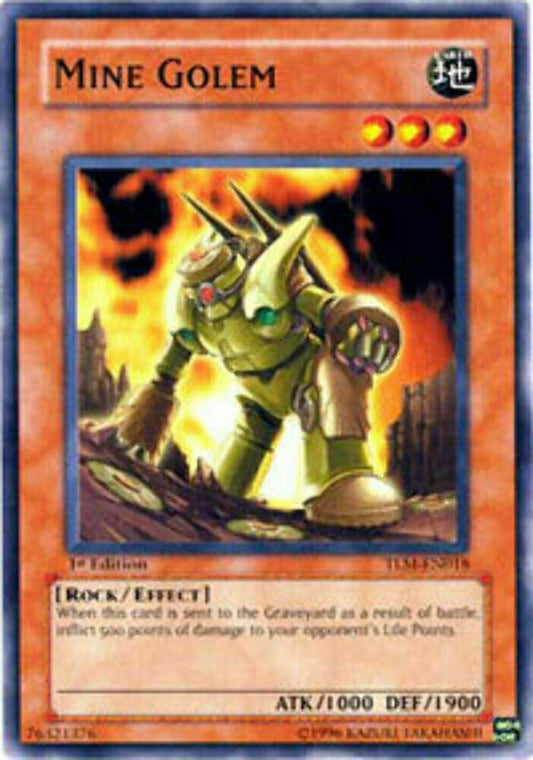 Mine Golem - TLM-EN018 - Common - Mixed Editions - YuGiOh