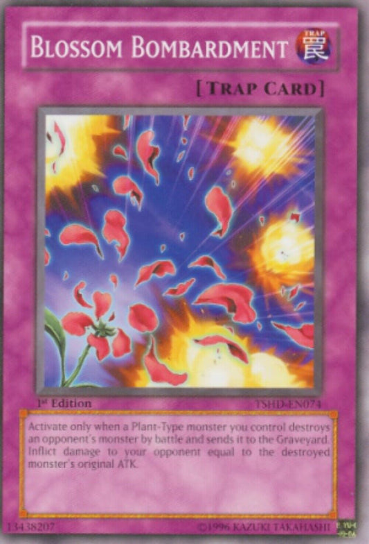 Blossom Bombardment - TSHD-EN074 - Common - 1st EditionBlackwing - Backlash - TS
