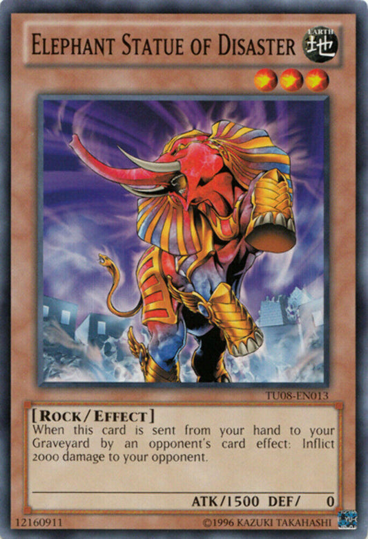 Elephant Statue of Disaster - TU08-EN013 - Common - Unlimited Edition - YuGiOh