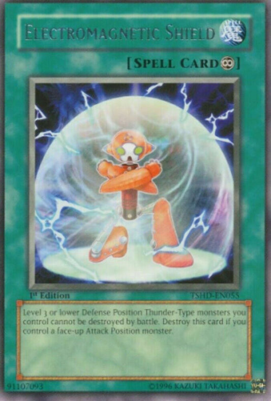 Electromagnetic Shield - TSHD-EN055 - Rare - Unlimited Edition - YuGiOh