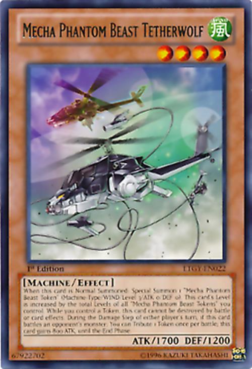 Mecha Phantom Beast Tetherwolf - WGRT-EN060 - Common - 1st Edition