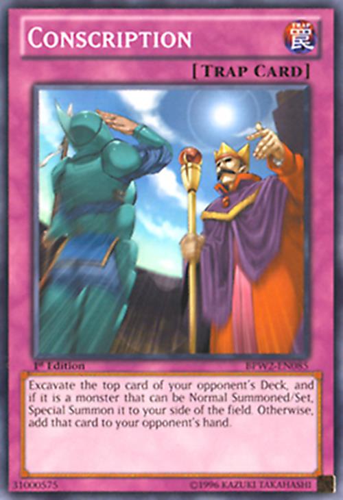 Conscription - WGRT-EN085 - Common - 1st Edition - YuGiOh