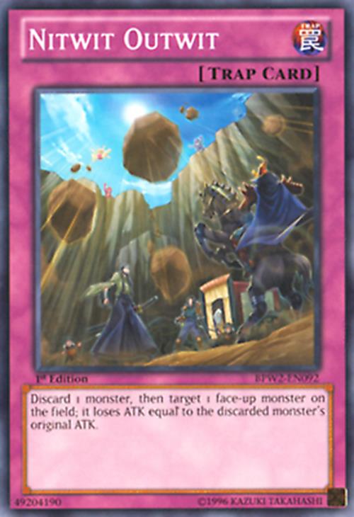 Nitwit Outwit - WGRT-EN092 - Common - 1st Edition - YuGiOh