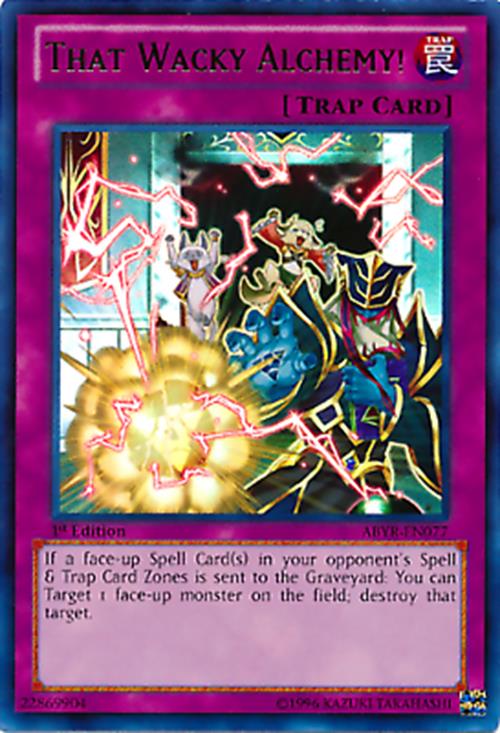 That Wacky Alchemy! - WGRT-EN095 - Super Rare - 1st Edition - YuGiOh
