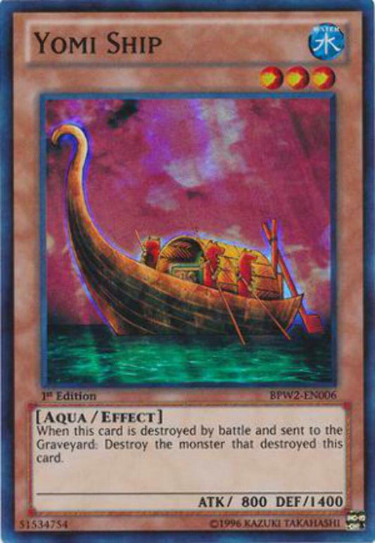 Yomi Ship - WGRT-EN006 - Super Rare - 1st Edition - YuGiOh