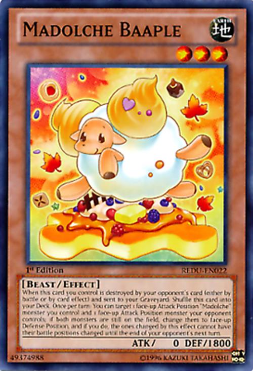Madolche Baaple - WGRT-EN049 - Super Rare - 1st Edition - YuGiOh