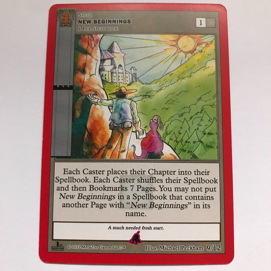 New Beginnings 9/12 - Release Event Deck - MetaZoo Wilderness 1st Edition