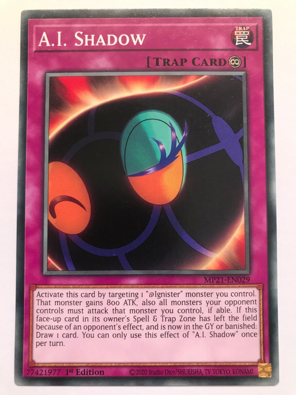 A.I. Shadow - MP21-EN029 - Common - 1st Edition - YuGiOh