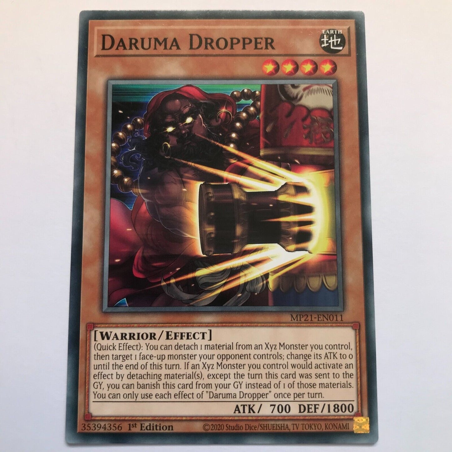Daruma Dropper - MP21-EN011 - Common - 1st Edition - YuGiOh