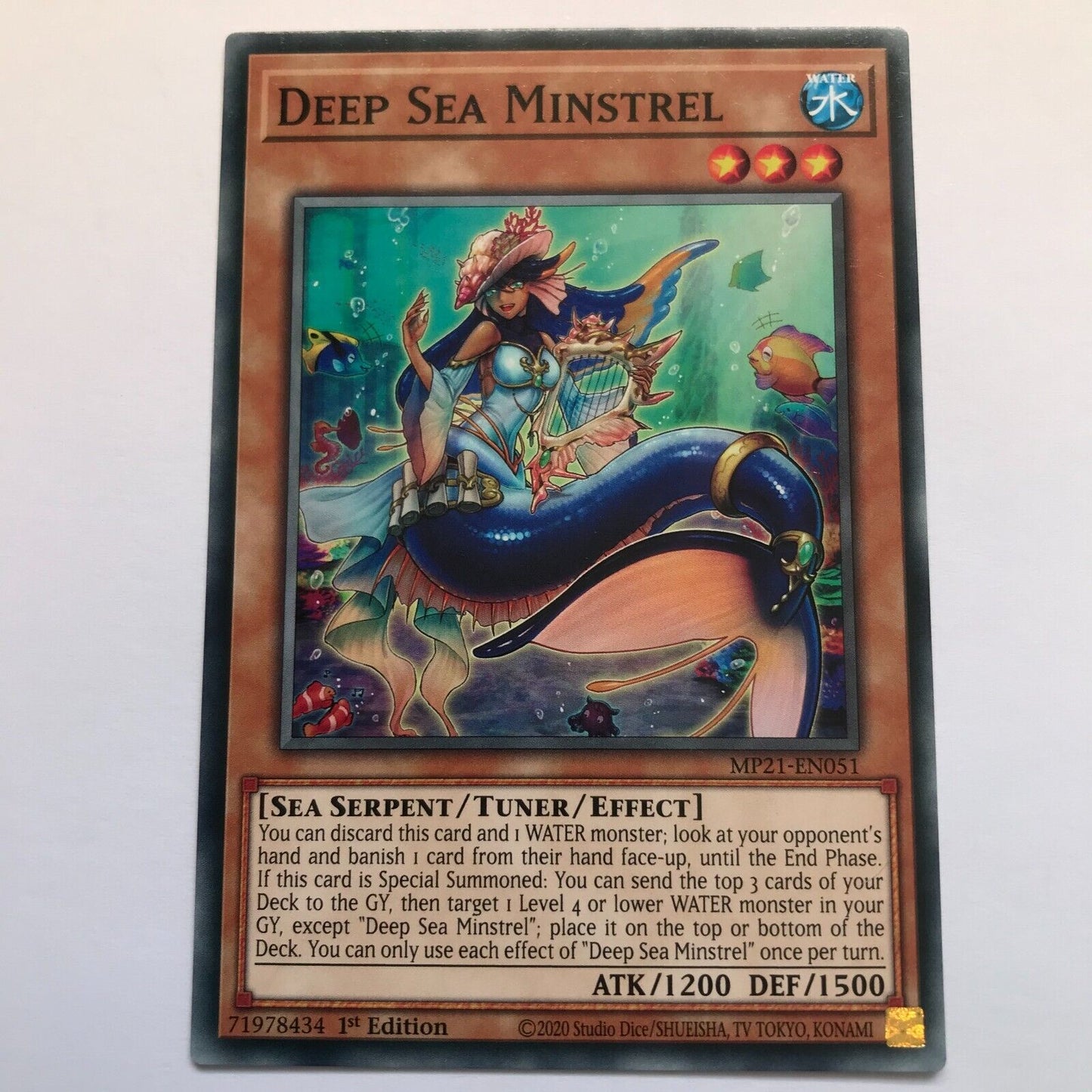 Deep Sea Minstrel - MP21-EN051 - Common - 1st Edition - YuGiOh