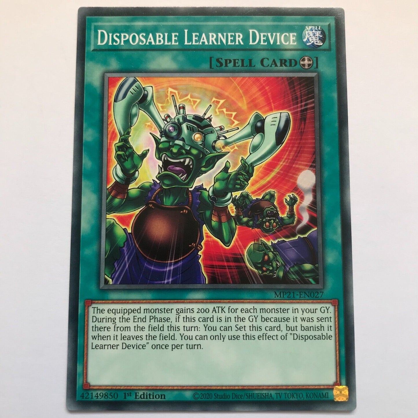 Disposable Learner Device - MP21-EN027 - Common - 1st Edition - YuGiOh