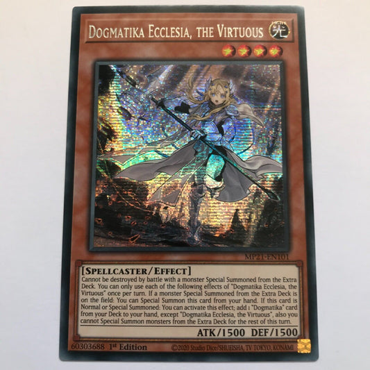 Dogmatika Ecclesia, The Virtuous - MP21-EN101 - Secret Rare - 1st Edition