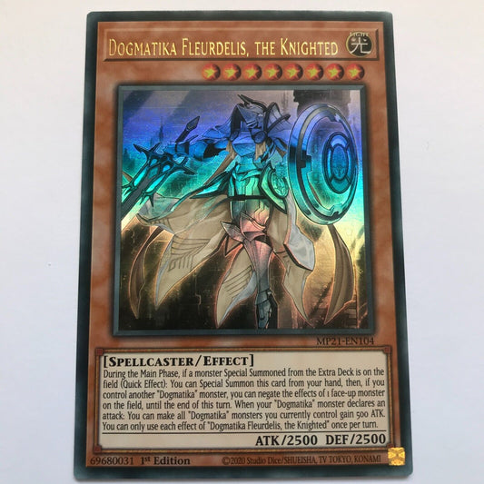 Dogmatika Fleurdelis, The Knighted - MP21-EN104 - Ultra Rare - 1st Edition - YuG