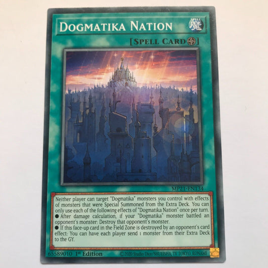 Dogmatika Nation - MP21-EN134 - Common - 1st Edition - YuGiOh
