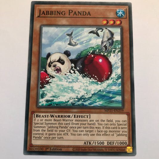 Jabbing Panda - MP21-EN219 - Common - 1st Edition - YuGiOh