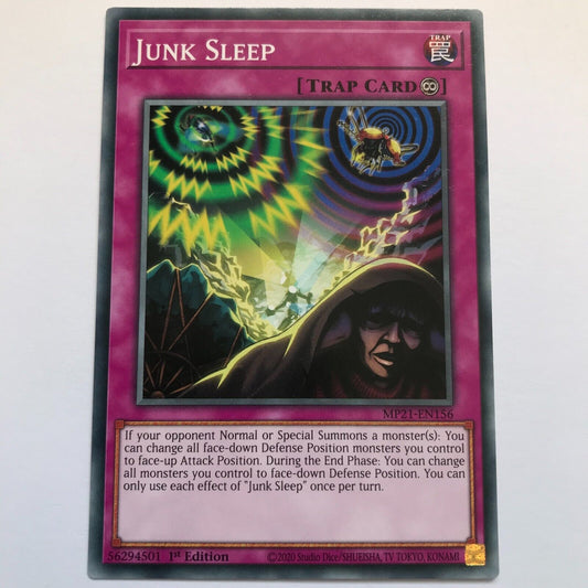 Junk Sleep - MP21-EN156 - Common - 1st Edition - YuGiOh