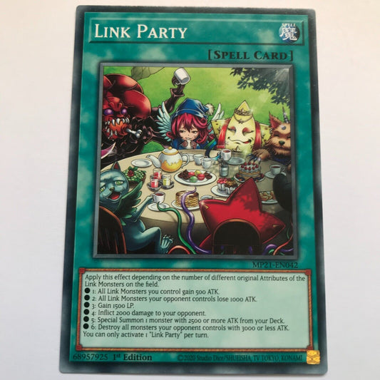 Link Party - MP21-EN042 - Common - 1st Edition - YuGiOh
