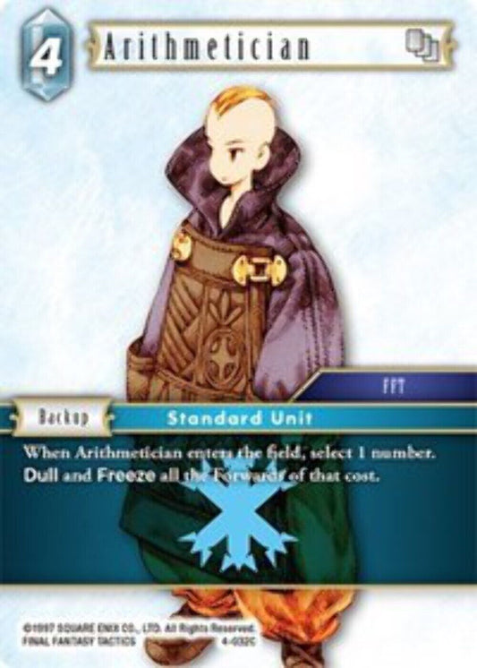 Arithmetician - 4-032C OPUS 4 Final Fantasy TCG