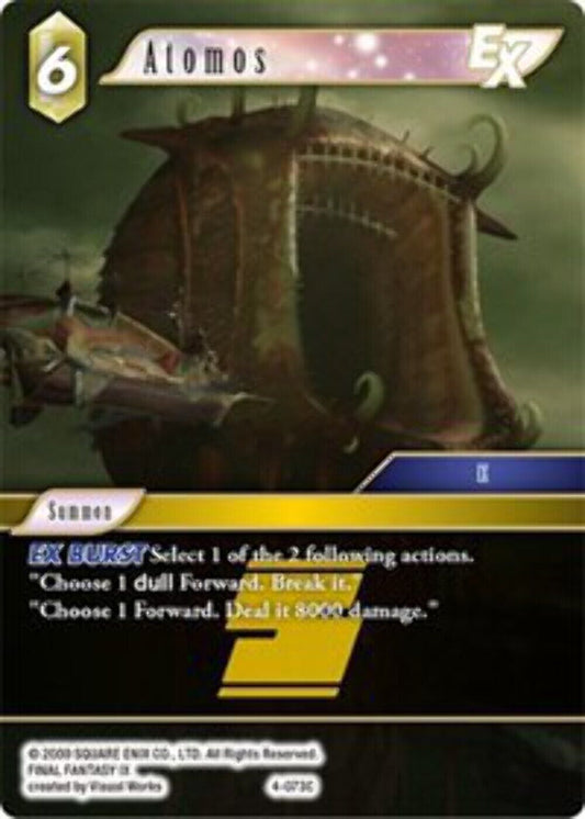 Atomos EX - 4-073C OPUS 4 Final Fantasy TCG