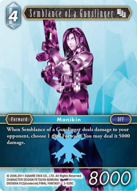 Semblance of a Gunslinger - 3-028C OPUS 3 Final Fantasy TCG