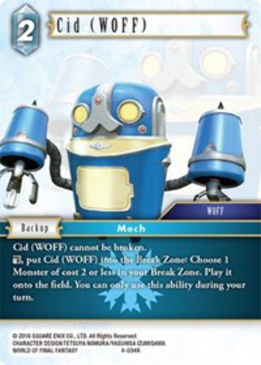 Cid (WOFF) - 4-034R OPUS 4 Final Fantasy TCG