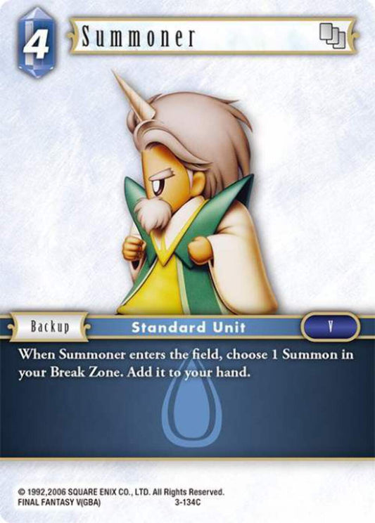 Summoner - 3-134C OPUS 3 Final Fantasy TCG