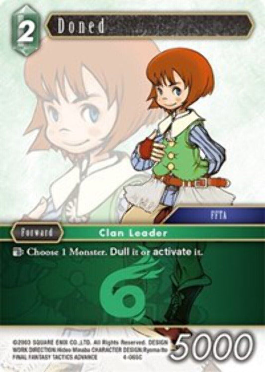 Doned - 4-065C OPUS 4 Final Fantasy TCG