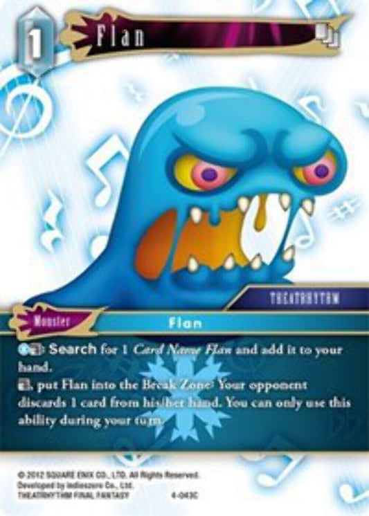 Flan - 4-043C OPUS 4 Final Fantasy TCG