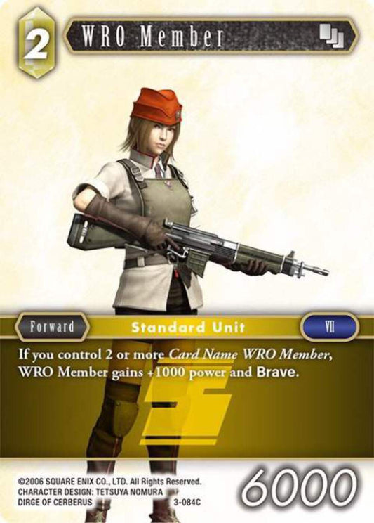 WRO Member - 3-084C OPUS 3 Final Fantasy TCG