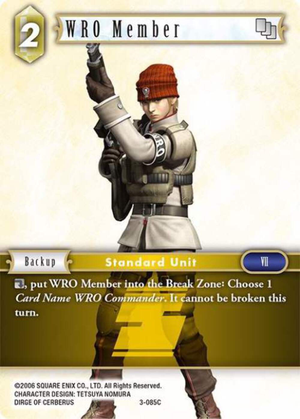 WRO Member - 3-085C OPUS 3 Final Fantasy TCG