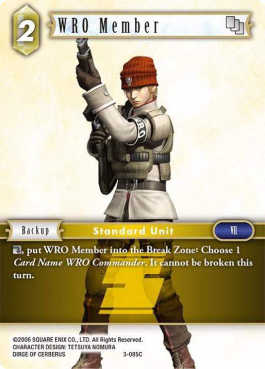 WRO Member - 3-085C OPUS 3 Final Fantasy TCG