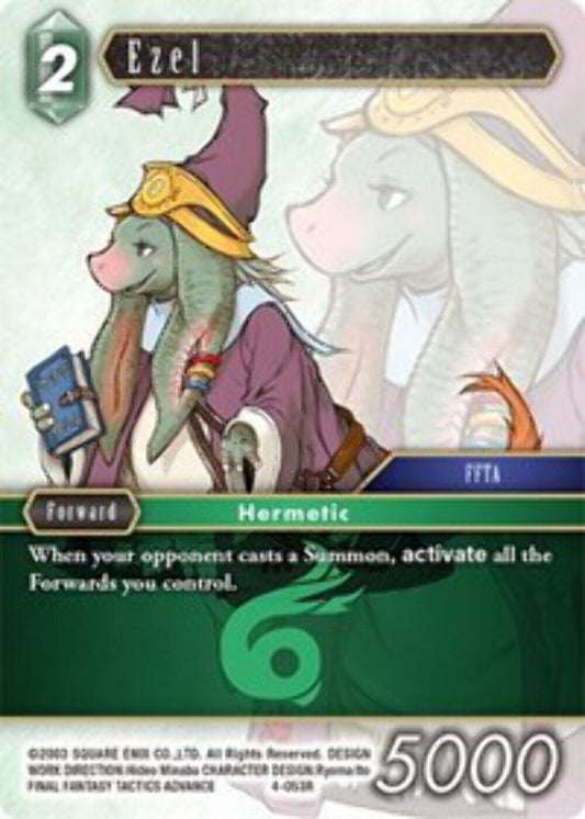 Ezel - 4-053R - Foil OPUS 4 Final Fantasy TCG
