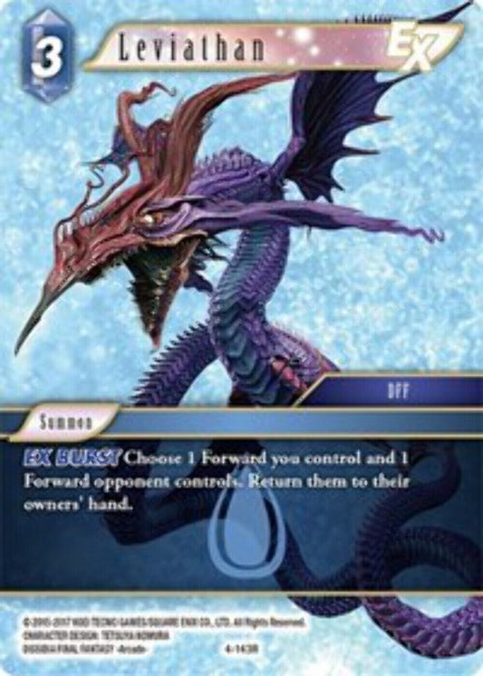 Leviathan EX - 4-143R OPUS 4 Final Fantasy TCG