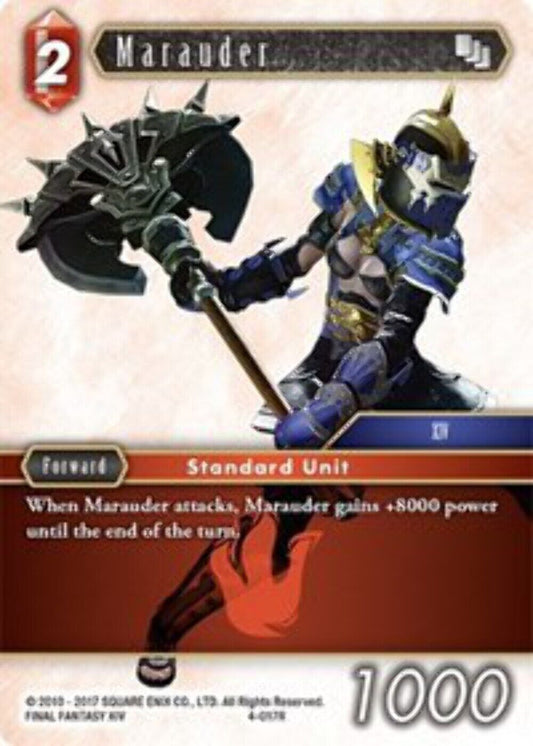 Marauder - 4-017R OPUS 4 Final Fantasy TCG