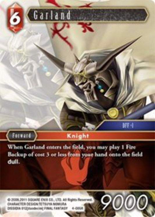 Garland - 4-005R OPUS 4 Final Fantasy TCG