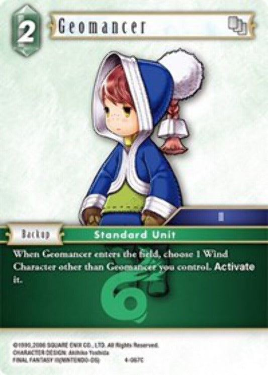 Geomancer - 4-067C OPUS 4 Final Fantasy TCG