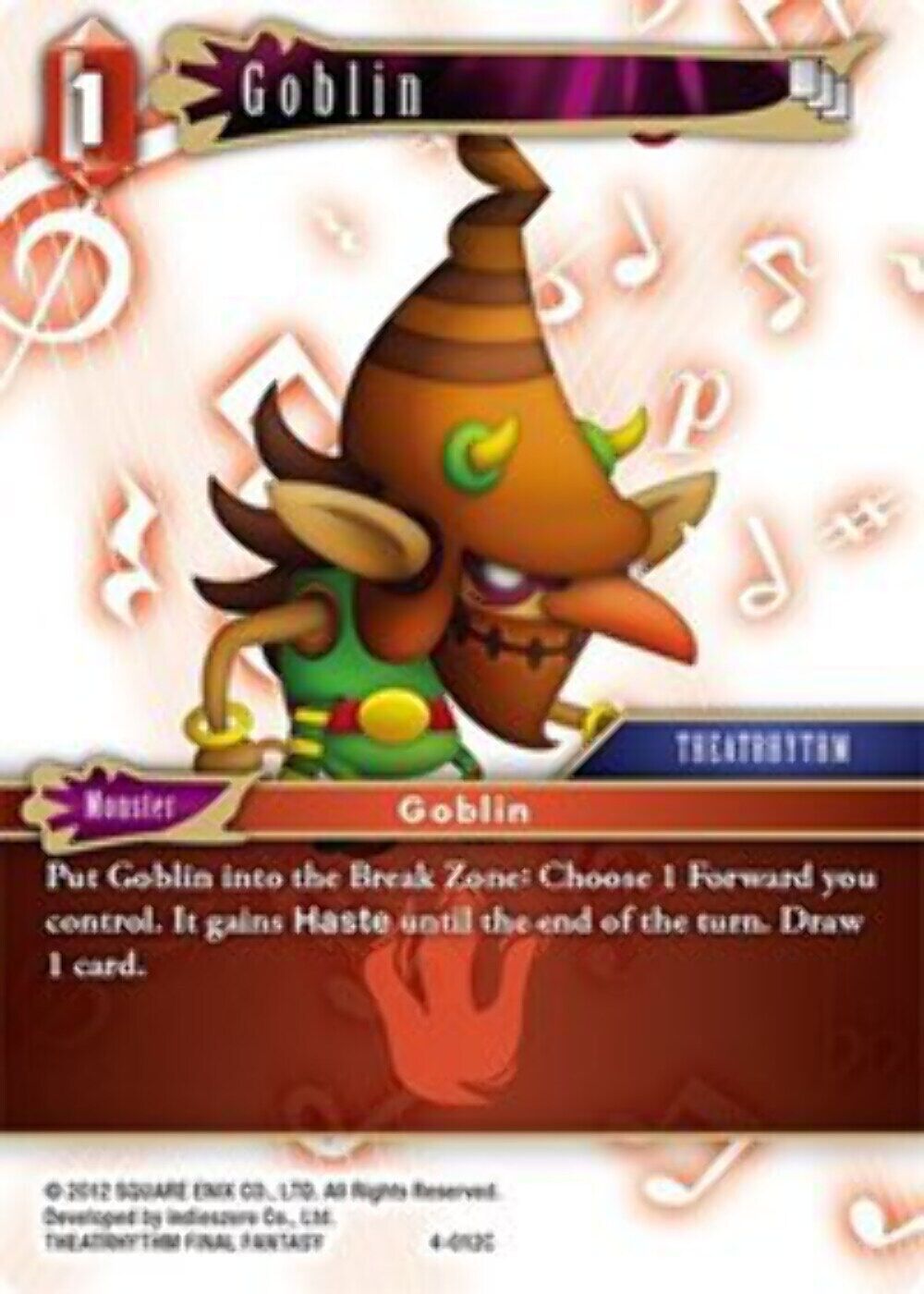 Goblin - 4-012C OPUS 4 Final Fantasy TCG