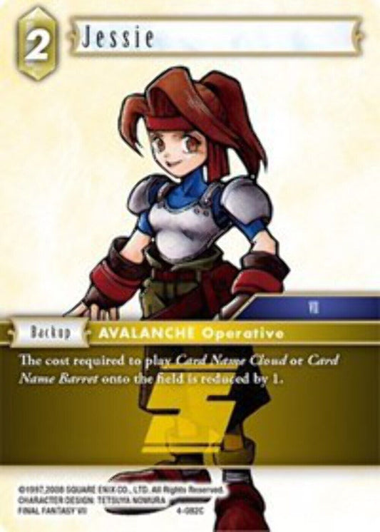 Jessie - 4-082C OPUS 4 Final Fantasy TCG