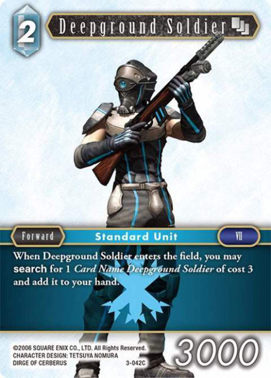 Deepground Soldier - 3-042C OPUS 3 Final Fantasy TCG