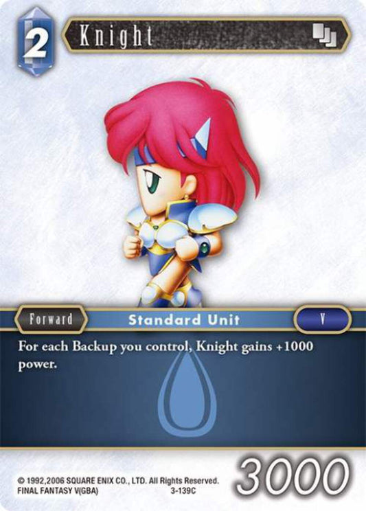 Knight - 3-139C OPUS 3 Final Fantasy TCG