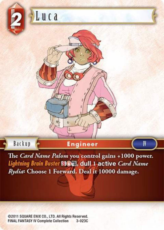 Luca - 3-023C OPUS 3 Final Fantasy TCG