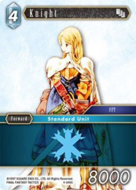 Knight - 4-040C OPUS 4 Final Fantasy TCG